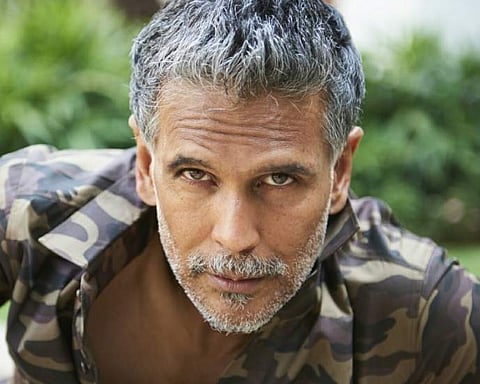 Actor Milind Soman (Photo courtesy: Twitter@milindrunning)