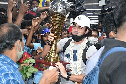 Annese realises that his task is not done as Gokulam will now prepare to become the first club from Kerala to compete at the AFC Cup. (Photo | Express)