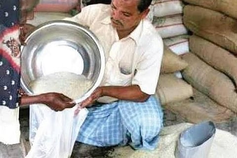 Rice distribution through ration shops (Image for representation)