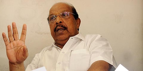 F ormer minister G Sudhakaran.