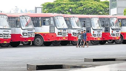 KSRTC buses