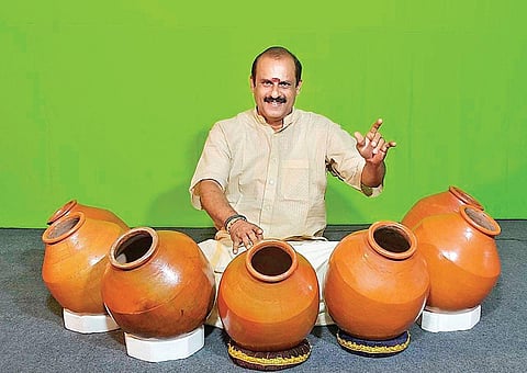 WATCH | Artist recreate songs, unique sounds on ghatam