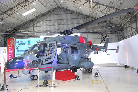 In all, 16 aircraft are under procurement and the aircraft are being delivered in a phased manner to the Indian Navy. (Photo | Special arrangement)