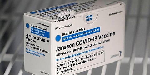 A box of the Johnson & Johnson COVID-19 vaccine. (Photo | AP)
