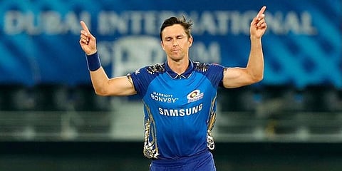 Mumbai Indians pacer Trent Boult (Photo | IPL Twitter)