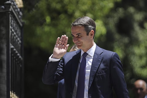 Greece's Prime Minister Kyriakos Mitsotakis (Photo | AP)