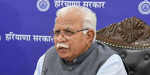 Haryana CM Manohar Lal Khattar (Photo | PTI)