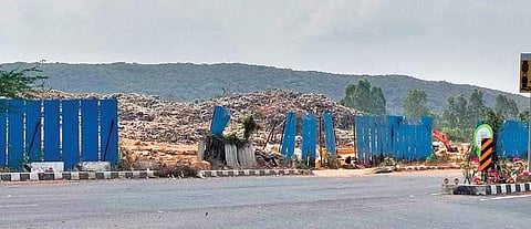 The legacy waste transfer site near Appur Reserve Forest in Chengalpattu | Special arrangement