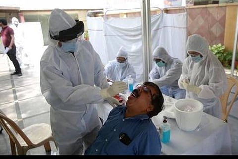 A major spike in COVID-19 cases has been witnessed in the Malwa region. (File photo | Express)