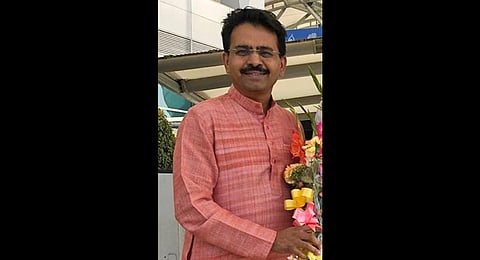 Late Congress MP Rajeev Satav (Photo| Twitter)