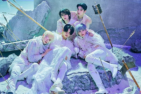 Korean pop band Tomorrow X Together