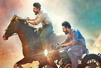 A still from 'RRR'