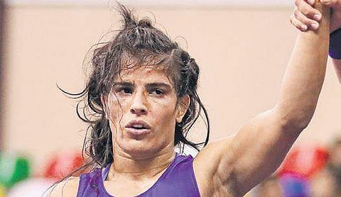 Wrestler Seema Bisla