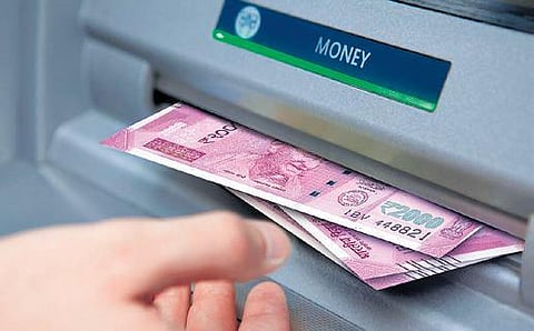 Interchange charges are the fees a bank pays to another lender when the former’s customer uses the latter’s ATM to withdraw cash.
