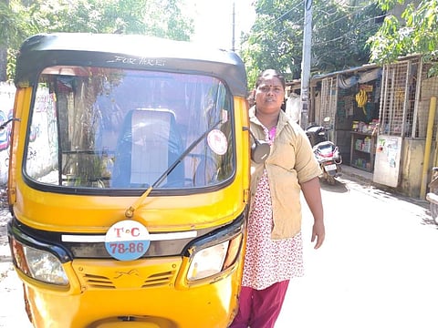 Lockdown woes: No way ahead for this female autorickshaw driver from Kerala