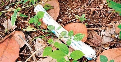 Police on Friday arrested a 34-year-old man for allegedly setting off gelatin bomb at the rented accommodation of his wife in a bid to kill her.