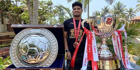 Mumbai City FC defender Amey Ranawade (Photo | Mumbai City FC Twitter)