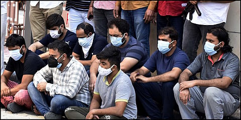 Crime Branch officials arrested ten people involved in fake injections and drugs in COVID-19 and black fungus treatment in New Delhi. (Photo| Shekhar Yadav, EPS)