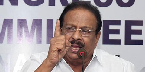 Kerala Congress president K Sudhakaran (Photo | EPS)