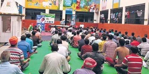 About 500 jail inmates were also trained online during the first two months of this year, considering the pandemic situation.