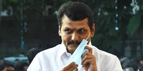 Tamil Nadu power minister Senthil Balaji. (File Photo | Ashwin Prasath, EPS)