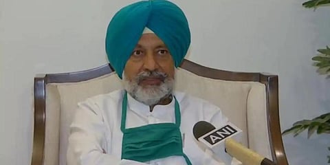 Punjab Health Minister Balbir Singh Sidhu (Photo | ANI)