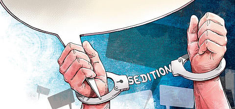 Under the UAPA, the highest number of 57 cases was lodged in 2015 and 52 in 2017. (Photo | Express Illustrations/Tapas Ranjan)