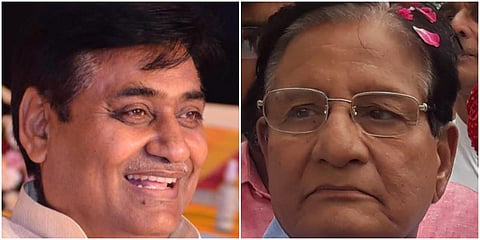 Rajasthan ministers Govind Singh Dotasra (L) & Shanti Dhariwal (Photo| Facebook)