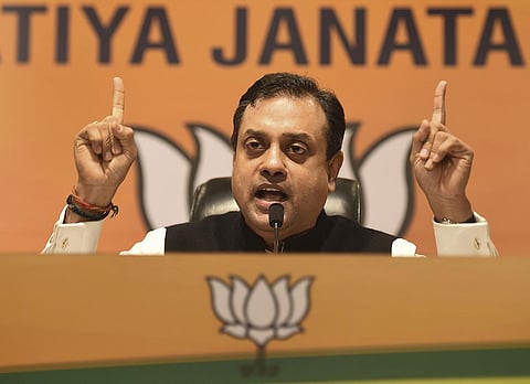 BJP National Spokesperson Sambit Patra. (Photo | PTI)