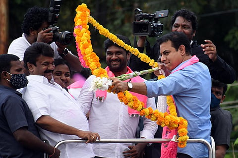 K T Rama Rao (File photo | S Senbagapandiyan, EPS)