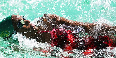 Seventeen-year-old Katai won African youth titles and broke youth records once held by Africa's most decorated Olympian, two-time Olympic champion Kirsty Coventry. (Photo | AP)