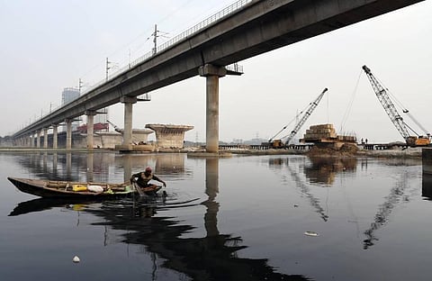Yamuna River (Photo | Parveen Negi, EPS)