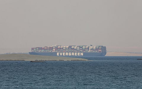An Egyptian court lifted a 3-month long judicial seizure of the Ever Given, a hulking shipping vessel that had blocked the Suez Canal (Photo | AP)