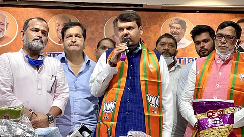 Leader of Opposition in the Maharashtra Assembly Devendra Fadnavis. (Photo | Twitter)