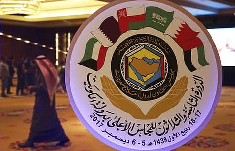 The seal of the Gulf Cooperation Council (Photo |AP)