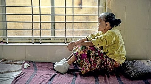 Image of a leprosy patient used for representational purpose only.