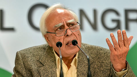 Congress leader Kapil Sibal