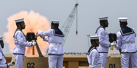 Image of Sri Lankan Navy personnel used for representation. (File Photo | AFP)