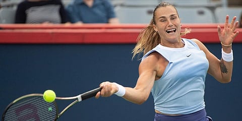 WTA World Number Two Aryna Sabalenka (Photo | AP)