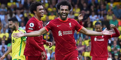Liverpool's Mohamed Salah (File Photo | AP)