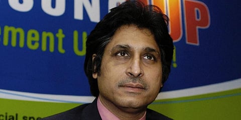 Former Pakistan captain Ramiz Raja