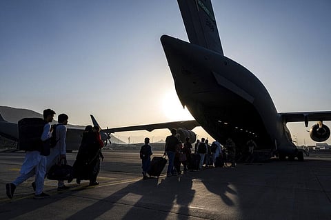 Australia says it has helped evacuate 955 people in five flights from Kabul’s airport (Photo | AP)