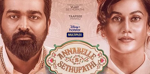 The poster of 'Annabelle Sethupathi'. (Photo | Twitter)