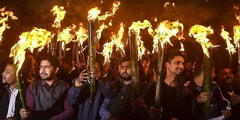 The Buddhist Chakmas and the Hindu Hajongs were resettled in Arunachal during 1964-69 by the central government. (Photo | PTI)