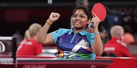 Tokyo Paralympics silver medalist Bhavina Patel (Photo | Twitter)