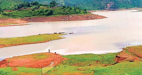 Water levels in the Indravati reservoir