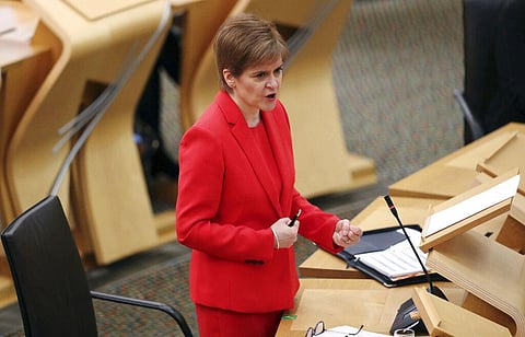 Scotland's First Minister Nicola Sturgeon (File Photo | AP)