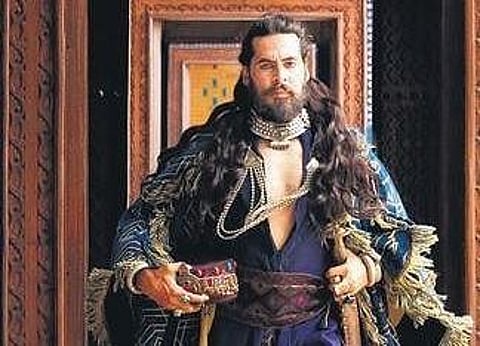 Dino Morea as Muhammad Shaybani Khan in 'The Empire'.