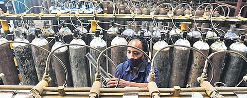 Bengaluru saw acute shortage of medical oxygen during the peak of the Covid-19 second wave earlier this year | ashishkrishna HP
