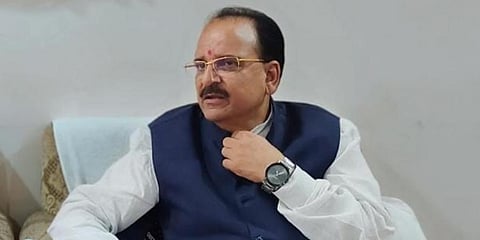 Minister of State for Defence Ajay Bhatt. (Photo | Twitter)